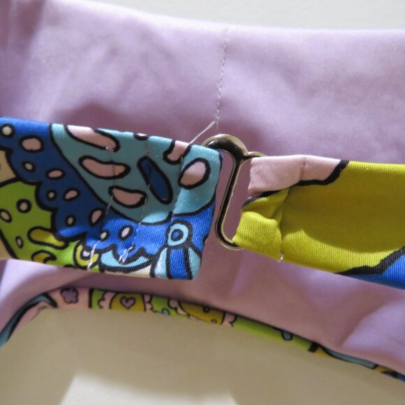 THE HIPPIE SHAKE Marcie Psychedelic Floral Bikini Top Retro 70s Swim Boho - Picture 11 of 14